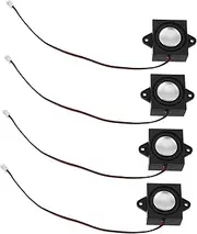 4pcs Mini Speaker Soundbar Speaker Ports Terminals for Desktop High Clarity Sound Easy to Carry Multiple Connections