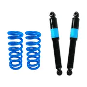 Rear Sachs Shocks Lovells HD Standard Springs for Ford Falcon Fairmont BA BF