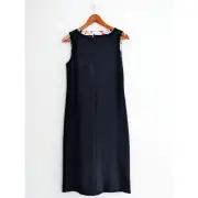 NWT Emilio Pucci Black Sheath Dress Size US 10 Italian 44