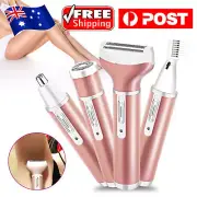 4 in 1 USB Women Electric Hair Removal Epilator Body Facial Hair Removal Shaver