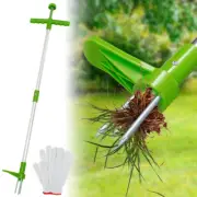 39inch Weed Puller Stand Up Manual Weed Removal Tools Long Handle Weeder↪