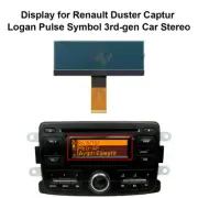 Display for Renault Duster Captur Logan Pulse Symbol 3rd-gen Car Radio Stereo