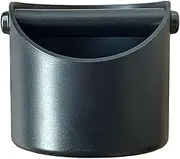 MYCENSE Espresso Grounds Collection Bin, Coffee Grind Knock Container for Office, Black