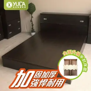 【YUDA 生活美學】日式簡約床架 雙人5尺床底/床架(床底座)