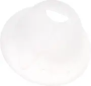 Home Décor Ceiling Lamp Cover White Glass Lamp Shade Replacement Floor Lamp Shade Bell Shaped Glass Light Cover Lighting Fixture Accessory for Home Hotel Hanging Light Cover Stained Glass