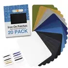 HTVRONT Iron on Patches for Clothing Repair, Fabric Patches Iron on for Denim...