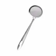 Colander Net Scoop Stainless Steel Useful Portable Tools Long Handle Spoon