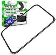 Rubber Oven with Original Code 593514 00183439 00183224 49003497 for Gorenje for Bosch for Siemens - Rubber Oven Seal with 8 Hooks - Made in EU ONIX TECH