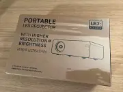 LED Source Portable LED Projector Higher Resolution Brightness -Mini & Ultrathin
