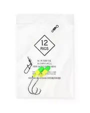 1 Pompano Beach Pier Surf Fishing T-Knot Rig #1 Circle Hooks 25# Mono