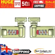 Hasps Combination Lock Luggage Suitcase Hasps 3 Digits Password Lock 65mm 2Pack