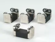 Bachmann HO On30 EZ Riders w/BB Rollers/4pc 42901