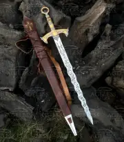 Hand-forged Once Upon a Time replica sword, Viking sword, Buster sword best gift