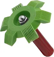 Beatifufu Car Air Conditioner Condenser Brush Evaporator Fin Comb Cooling Brush for Radiators for Cars