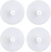 4 Pack Smart Airlock Pickle Pipe Silicone Waterless Fermentation Airlock Lids for Mason Jar Fermentation - Wide Mouth Transparent