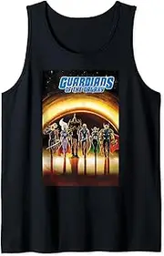 [Marvel] Guardians Of The Galaxy Dark Guardians Comic Cover Tank Top