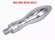 1x Polished Chrome Revolving Machine Handle Grip CNC Mill Part M8-M12 Ball Crank