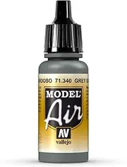 Acrylicos Vallejo S.L. Tabletop Supplies Model Air Grey Green 17ml Acrylic Paint Modelling Kit