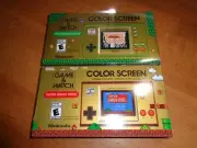 New Game & Watch Lot The Legend of Zelda & Super Mario Bros. Handheld Games