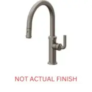 California Faucets K30-102-SL-GRP 9-3/16" Pull-Down Kitchen Faucet GRAPHITE New