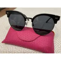 在飛比找蝦皮購物優惠-【ROYAL QUEEN】日本製黑色圓形眉框太陽眼鏡/墨鏡R