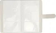 3 Inch Mini Photo Album for, 96 Pockets Small Picture Book, PU Leather Cover Name Card Holder Film Album Book, with Lock Buckle for Mini 12 11 Camera