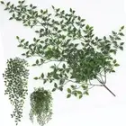 Wall Hanging Wreath Vine Garland Artificial Mandala Leaves Lifelike Plants