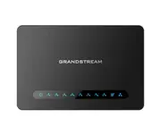 Grandstream HT818 FXS ATA, 8 Port Voip Gateway, Dual GbE Network, Supports 2 SIP profiles and 8 FXS ports, Supports T.38 Fax for reliable Fax-over-IP