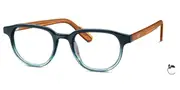 Mini 743028 77 Men's Glasses Blue Size 49 - Private Health Rebate - Blue Light Block Available