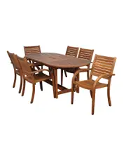 Amazonia Arizona 7pc Patio Dining Set