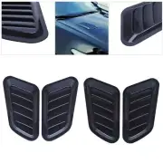 Car Carbon Fiber-Decorative Air Flow Intake Scoop Bonnet Vent Cover Hood Fender
