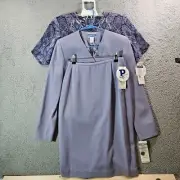 $274 NWT Pendleton 3PC Suit Blazer Women Size 4 Blazer Skirt Top Paisley Purple