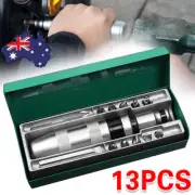 13PCS Impact Driver Socket Set Hand Screwdriver Phillips Hex Trox Star Flat Bit
