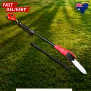 Giantz 20V Cordless Pole Chainsaw 8" Pruner 2.7m Reach Battery Powered Gift