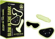 WhipSmart Glow In The Dark 4pc Strap-On Set-(ws1046)