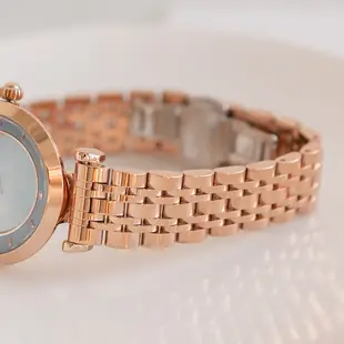 MUMU【TM00311】MEIBIN氣質玫瑰石英錶 貝殼 時尚 手錶 玫瑰金 水鑽手錶 女錶 閃耀