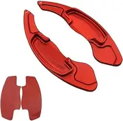 Car Steering Wheel Shift Paddles for Civic G10 for Accord X CR-V Insight 2018-2021 Car DSG Steering Wheel Shifter Styling Accessories Extension Shifters 2PCS HTEOPOEKFR(Red)