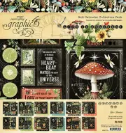 Graphic45 LIFE IS ABUNDANT 8x8 PAPER PACK scrapbooking (24) SHEETS (12) DESIGNS