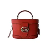 NEW Coach Georgie Gem Crossbody Bag In Poppy Red Vanity Case
