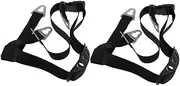 [PACKOVE] 2pcs Adjustable Hard Hat Chin Strap Y-shaped Chin Cup and Dual Ear Bands for Safety Helmet Accessories for Construction and Mining Use
