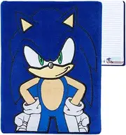 Innovative Designs Sonic The Hedgehog Plush Journal, 120 Page Lined Journal Notebook