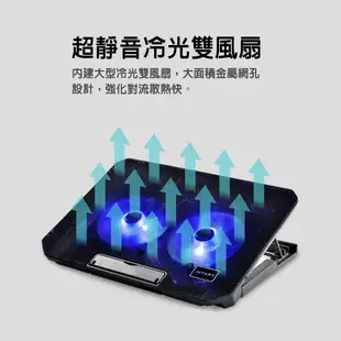 降價再降價【JETART】 CoolStand 7 人體工學 筆電散熱器 NPA200