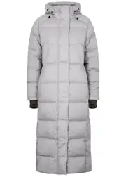 Canada Goose Alliston Quilted Feather-Light Shell Parka - Grey - S (UK8-10 / S) S (UK8-10 / S)
