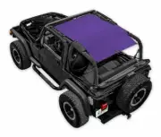 SpiderWebShade Mesh Bikini Top-Purple, for Jeep TJ; SWS-SHDTOP-01-TJ-PRP