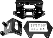 WeiSen Winch Mounting Bracket Plate Kit Compatible with Polaris RZR PRO XP 2 4 2020-2025