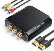 WENTER RCA to HDMI Converter, 1080P AV Mini Black