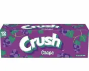 CRUSH Grape Soda Pop - 12oz - 12 Cans - Free Shipping