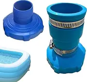 Pool Vacuum Hose Adapter for Skimmer, 12.7 x 8.9 cm/5 x 3.5 inches Plumbing Connector, Replacement Skimmer Plumbing Adapters, Durable Cleaners Part to Swimming Maintenance