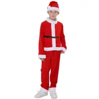 在飛比找樂天市場購物網優惠-免運 聖誕節服飾 供應童裝表演舞臺攝影服裝節日派對圣誕老人服