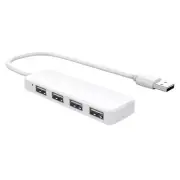 ultra slim USB Hub 4-port USB 2.0 Hub white C3C7